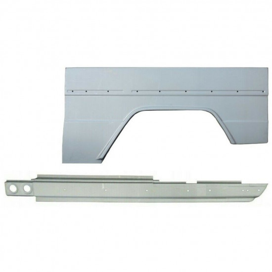 Pannello di riparazione sottoporta e parafango posteriore per Mercedes G-Class W460 W461 W463 1979- / Sinistra / Set 10004