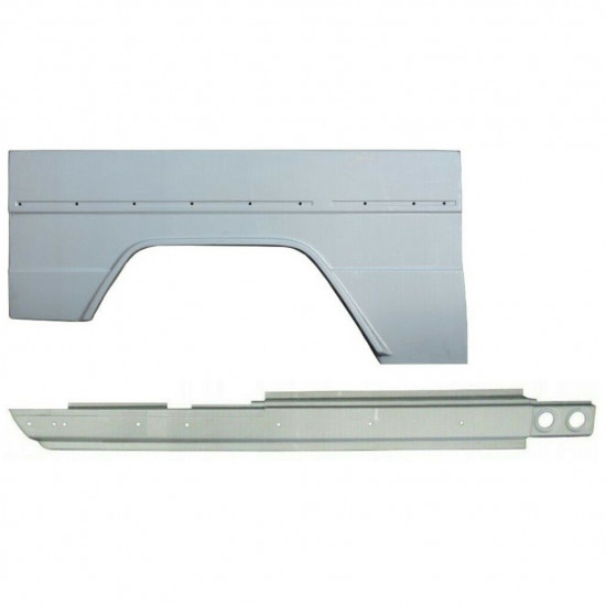 Pannello di riparazione sottoporta e parafango posteriore per Mercedes G-Class W460 W461 W463 1979- / Destra / Set 10003