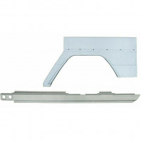Pannello di riparazione sottoporta e parafango posteriore per Mercedes G-Class W460 W461 W463 1979-2017 / Sinistra / Set 10006
