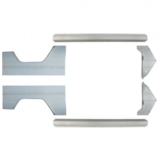 Pannello di riparazione sottoporta + parafango anteriore + posteriore per Mercedes G-Class W460 W461 W463 1979-2017 / Sinistra+Destra / Set 9709