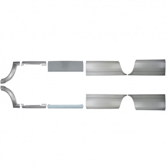 Set di pannelli di riparazione per Volkswagen LT 1996-2005 / Sinistra+Destra 16606