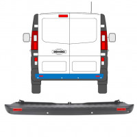 Paraurti posteriore con PDC e lampada per Opel Vivaro 2014-2019 / Set 13227