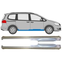 Sottoporta Lamiera Completo per Volkswagen Sharan 2010-2022 / Sinistra+Destra / Set 14596