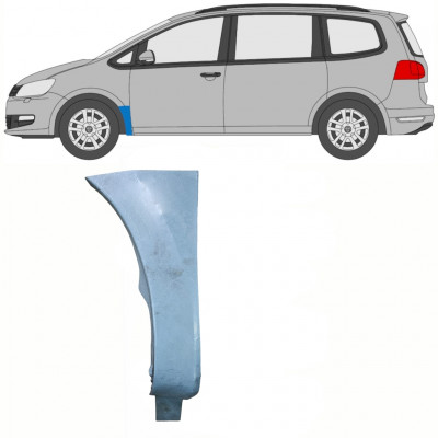 Pannello di riparazione parafango anteriore per Volkswagen Sharan 2010-2022 / Sinistra 8370