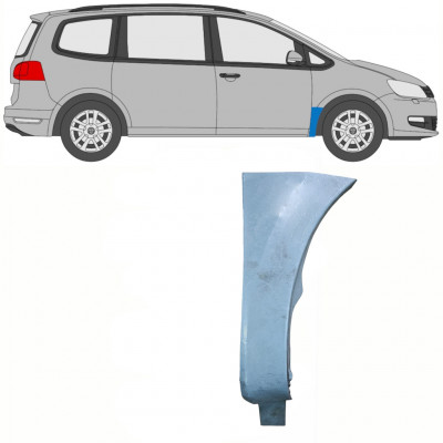 Pannello di riparazione parafango anteriore per Volkswagen Sharan 2010-2022 / Destra 8369