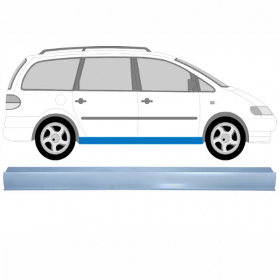 Pannello di riparazione sottoporta lamiera per Seat Alhambra 1995-2010 / Sinistra = Destra (simmetrico) 14312