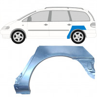 Pannello di riparazione parafango posteriore per Seat Alhambra 1995-2010 / Sinistra 13603