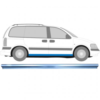 Pannello di riparazione sottoporta lamiera per Opel Sintra 1996-1999 / Sinistra = Destra (simmetrico) 6904