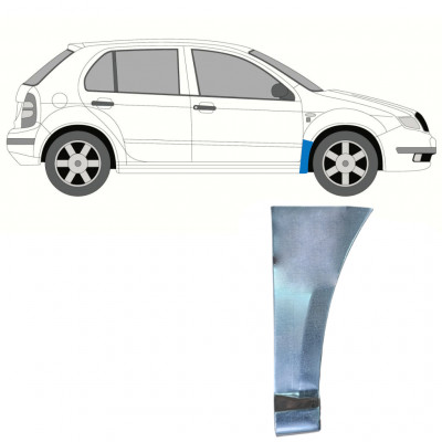Pannello di riparazione parafango anteriore per Skoda Fabia I 1999-2007 / Destra 7234
