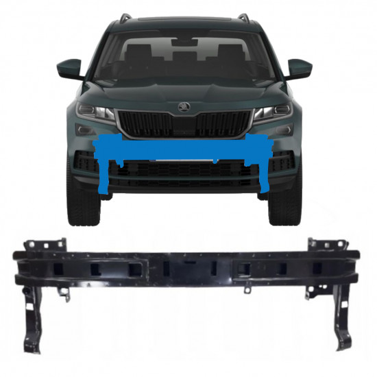 Rinforzo paraurti anteriore per Skoda Kodiaq 2016- 9030