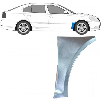 Pannello di riparazione parafango anteriore per Skoda Octavia II 2004-2013 / Destra 7004