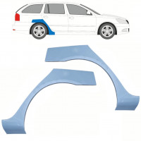 Pannello di riparazione parafango posteriore per Skoda Octavia II 2004-2013 / Sinistra+Destra / Set 10187