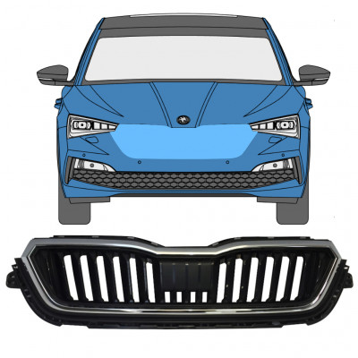 Griglia per Skoda Scala 2019- / Set 11546