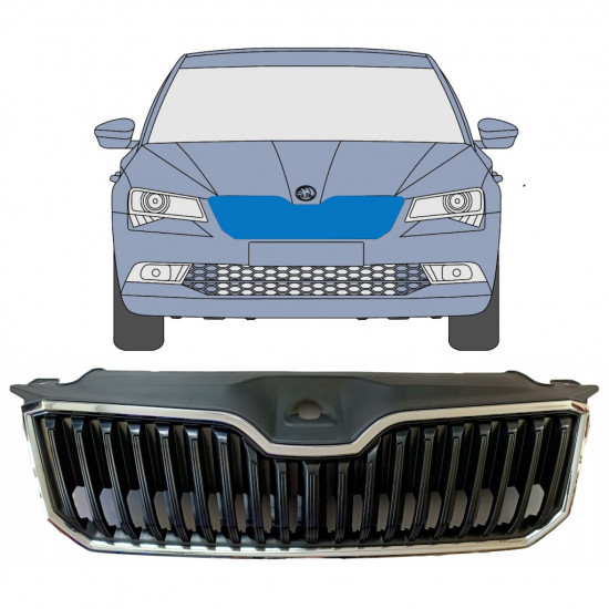 Griglia per Skoda Superb 2015-2023 7554
