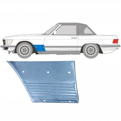 Pannello di riparazione parafango anteriore per Mercedes SL-Class 1971-1989 / Sinistra 5078