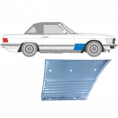 Pannello di riparazione parafango anteriore per Mercedes SL-Class 1971-1989 / Destra 5076