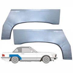 Pannello di riparazione parafango posteriore per Mercedes SL-Class 1971-1989 / Sinistra+Destra / Set 10670
