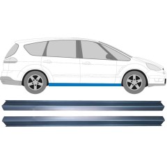 Pannello di riparazione sottoporta lamiera per Ford S-MAX 2006-2015 / Sinistra+Destra / Set 11350