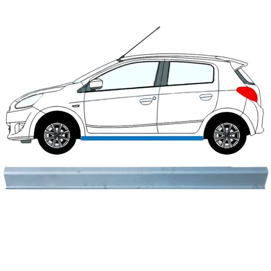 Pannello di riparazione sottoporta inferiore per Mitsubishi Space Star 2013-2024 / Sinistra 16843