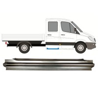 Lamiera di riparazione sottoporta posteriore per Volkswagen Crafter 2005-2017 / Destra 15514