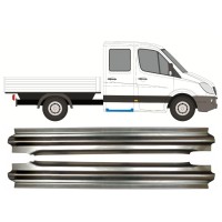 Lamiera di riparazione sottoporta posteriore per Volkswagen Crafter 2005-2017 / Sinistra+Destra 15516