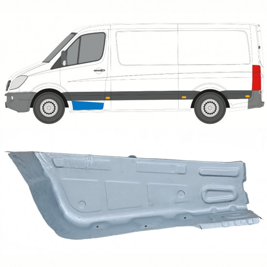 Pannello di riparazione gradino anteriore per Volkswagen Crafter 2005-2017 / Sinistra 14103