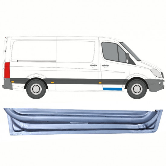 Pannello di riparazione porta anteriore interno per Mercedes Sprinter 2006-2018 / Destra 9133