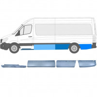 Set di pannelli di riparazione per Mercedes Sprinter 2006-2018 / Sinistra / 12427