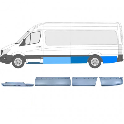 Set di pannelli di riparazione per Volkswagen Crafter 2005-2017 / Sinistra / 14505