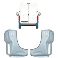 Lamiera di riparazione dell'angolo posteriore per Mercedes Sprinter 2006-2018 / Sinistra+Destra / Set 10496