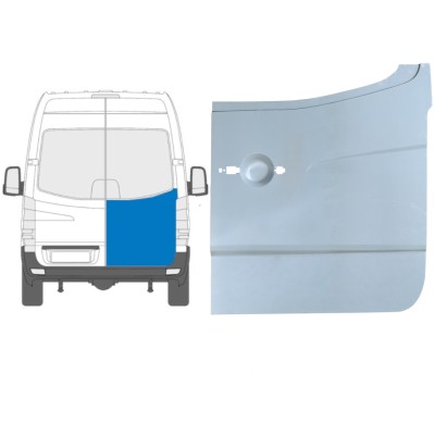 Pannello di riparazione porta posteriore alta per Mercedes Sprinter 2006-2018 / Destra 6053