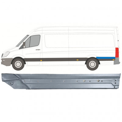 Pannello di riparazione parafango posteriore per Volkswagen Crafter 2005-2017 / Sinistra 14333