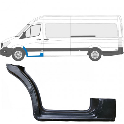 Pannello di riparazione davanzale della porta anteriore per Volkswagen Crafter 2005-2017 / Sinistra 13449