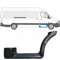 Pannello di riparazione davanzale della porta anteriore per Mercedes Sprinter 2006-2018 / Destra 5712