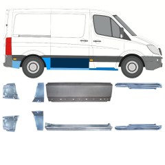 Set di pannelli di riparazione per Volkswagen Crafter 2005-2017 / Sinistra+Destra 15592