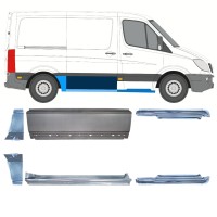 Set di pannelli di riparazione per Volkswagen Crafter 2005-2017 / Sinistra+Destra / 15590
