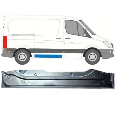 Pannello di riparazione davanzale porta scorrevole per Mercedes Sprinter 2006-2018 / Destra 15871