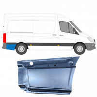 Pannello di riparazione parafango posteriore per Mercedes Sprinter 2006-2018 / Destra 5718
