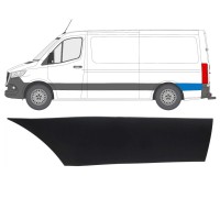 Modanatura laterale parafango posteriore dietro la ruota per Mercedes Sprinter 2018- / Sinistra 16643