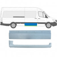 Pannello di riparazione porta scorrevole per Mercedes Sprinter 2006-2018 / Destra / Set 9266