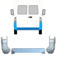 Pannello di riparazione posteriore per Mercedes Sprinter 1995-2006 / Set 9716