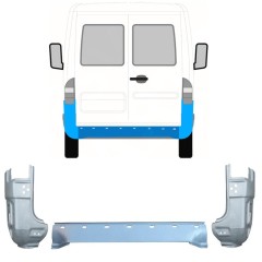 Pannello di riparazione posteriore per Mercedes Sprinter 1995-2006 / Set 9716