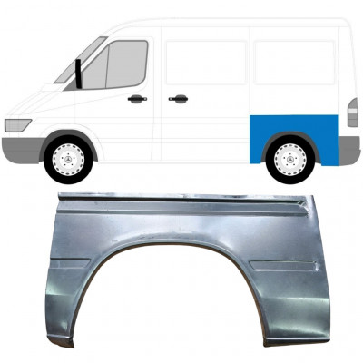 Pannello di riparazione parafango posteriore per Mercedes Sprinter 1995-2006 / Sinistra 8810