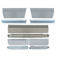 Lamiera di riparazione porta interno ed esterno per Mercedes Sprinter 2006-2018 / Sinistra+Destra / Set 11318