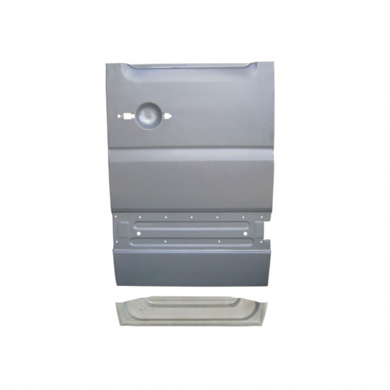 Lamiera di riparazione interno ed esterno porta posteriore per Volkswagen Crafter 2005-2017 / Destra / Set 14275