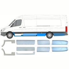 Set di pannelli di riparazione per Mercedes Sprinter 2006-2018 / Sinistra+Destra / 10478