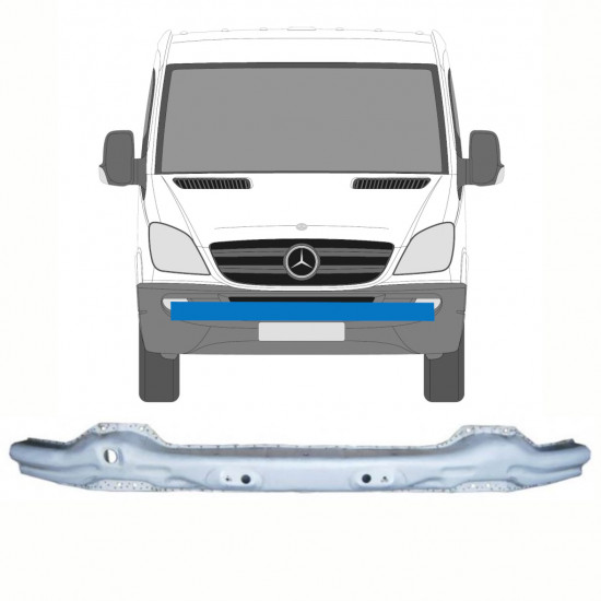 Rinforzo paraurti anteriore per Volkswagen Crafter 2005-2017 13861