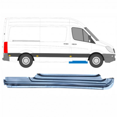 Pannello di riparazione davanzale della porta anteriore per Mercedes Sprinter 2006-2018 / Destra 8889