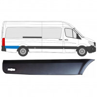 Modanatura laterale parafango posteriore dietro la ruota per Mercedes Sprinter 2006-2018 / Destra 8028