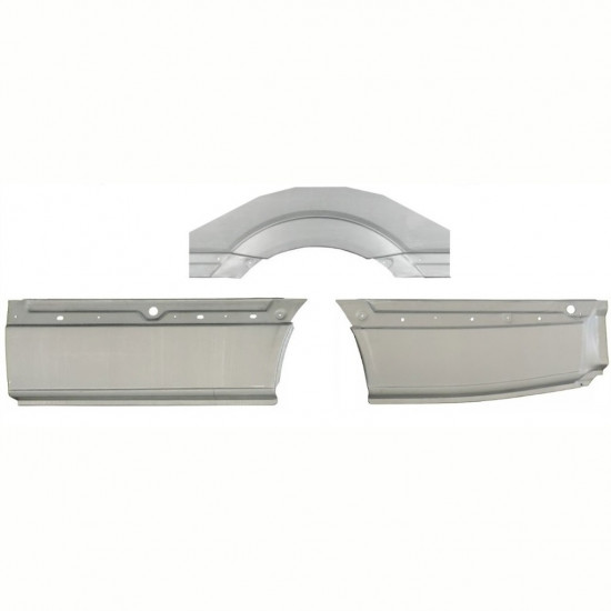 Pannello di riparazione parafango posteriore per Volkswagen Crafter 2005-2017 / Sinistra / Set 13944